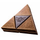 Металлическая головоломка Zelda Triforce, 5 уровень. Huzzle (515145)