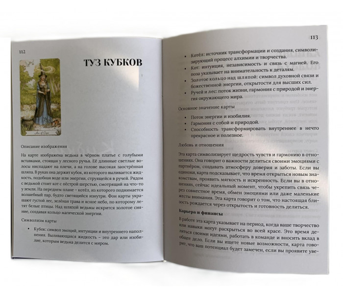 Книга Таро Ведьма на Каждый День (Everyday Witch Tarot) в твердом переплете.(РУС)