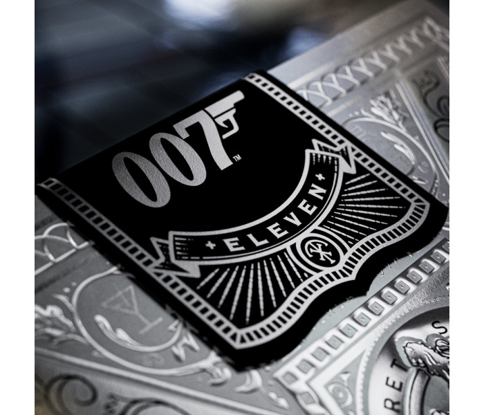 Гральні карти Theory11 James Bond 007 Foiled Silver Edition
