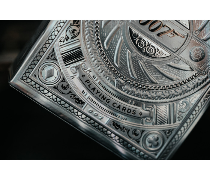 Гральні карти Theory11 James Bond 007 Foiled Silver Edition