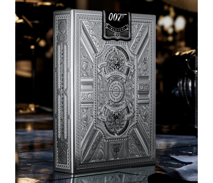 Гральні карти Theory11 James Bond 007 Foiled Silver Edition