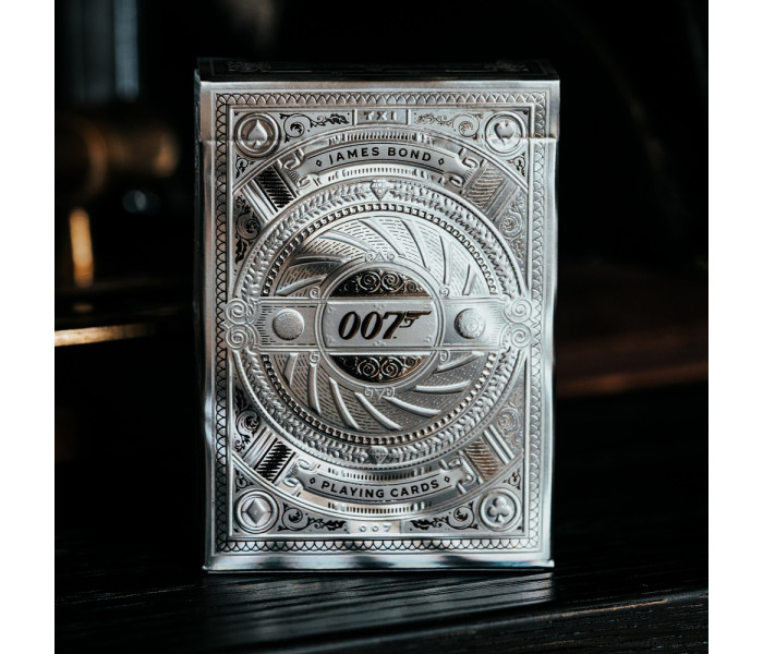 Гральні карти Theory11 James Bond 007 Foiled Silver Edition