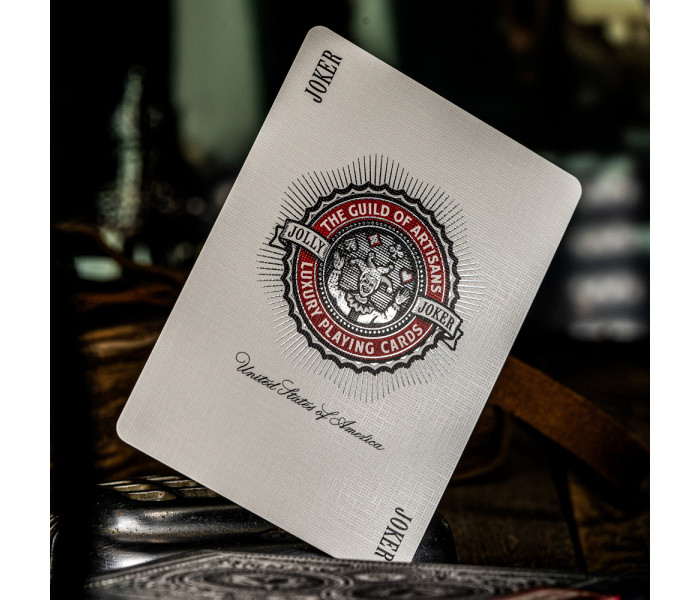 Гральні карти Theory11 Artisan Limited Foiled Silver Edition