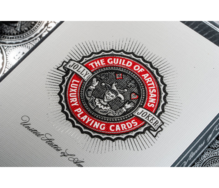 Гральні карти Theory11 Artisan Limited Foiled Silver Edition