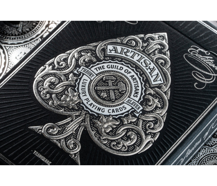 Гральні карти Theory11 Artisan Limited Foiled Silver Edition