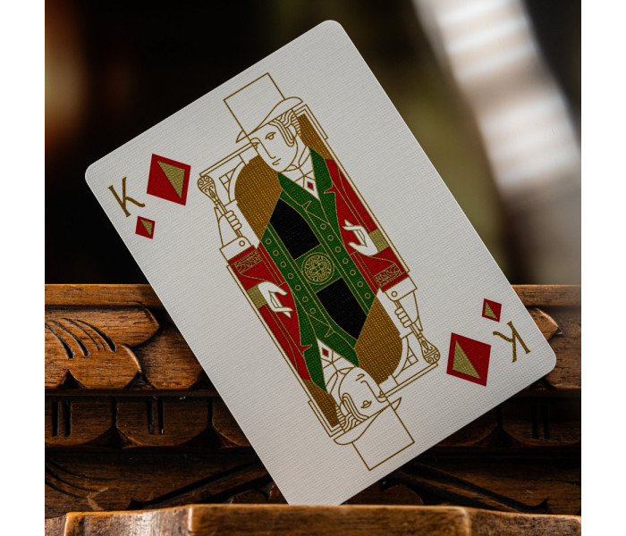 Игральные карты Theory11 Tavern on the Green: Foiled Red Limited Edition