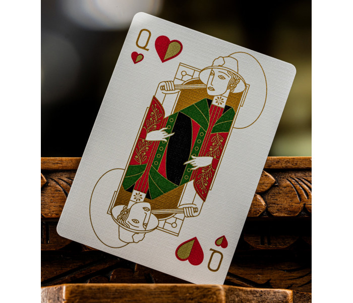 Игральные карты Theory11 Tavern on the Green: Foiled Red Limited Edition
