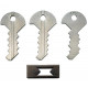 Металлическая головоломка Ключ-3 (Key III), 6 уровень. Huzzle (515121)