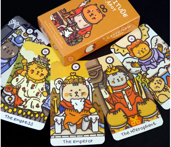 Котяче Таро - Cattitude Tarot. China (9420128)