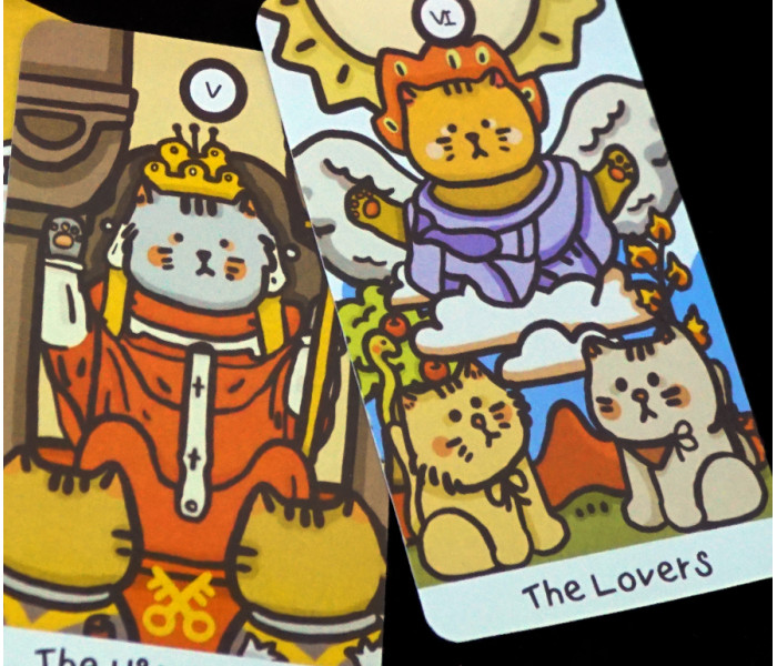 Котяче Таро - Cattitude Tarot. China (9420128)