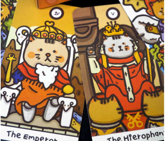 Котяче Таро - Cattitude Tarot. China (9420128)
