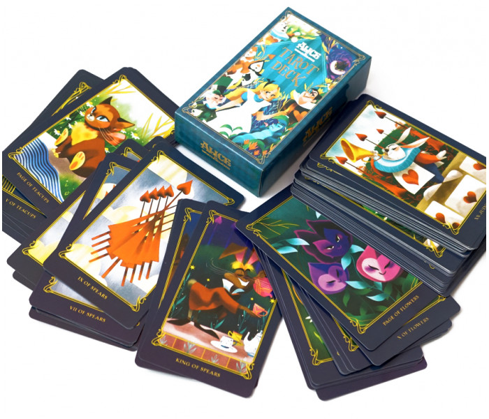 Таро Алиса в стране чудес - Alice in Wonderland Tarot. China (9420094)