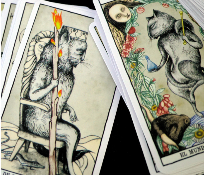Таро Котів Анни Хуан - Tarot Cats by Ana Juan. China (9420117)