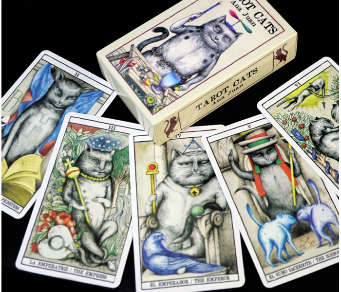 Таро Котів Анни Хуан - Tarot Cats by Ana Juan. China (9420117)