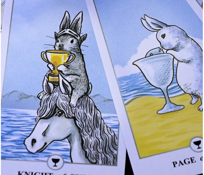 Таро Лунного Кролика - Lunalapin Tarot. China (9420139)