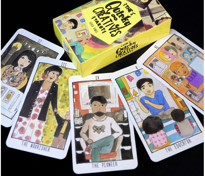 Таро Причудливых Креативщиков - The Quirky Creatives Tarot. China (9420101)
