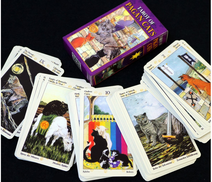 Таро Язичницьких кішок - Tarot of Pagan Cats. China (9420162)