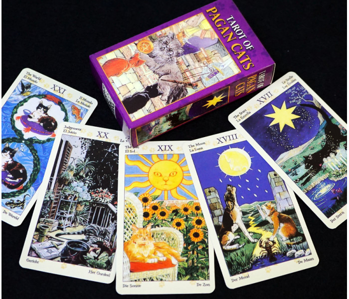Таро Язичницьких кішок - Tarot of Pagan Cats. China (9420162)