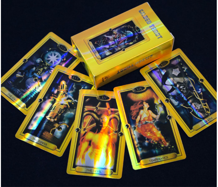Таро Позолочене з голографічним напиленням - Gilded Holographic Tarot. China (9420043)