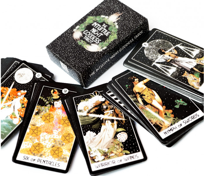 Інтуїтивне Таро Нічної Богині - The Intuitive Night Goddess Tarot. China (9420105)