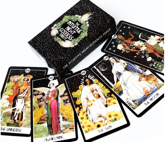 Інтуїтивне Таро Нічної Богині - The Intuitive Night Goddess Tarot. China (9420105)