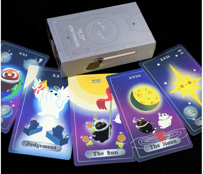 Таро Инь Ян Кот Универкот - Yin Yang Cat Univercat Tarot. China (9420180)