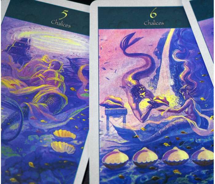 Таро Волшебный Мир Сирен - Tarot of Mermaids. China (9420119)