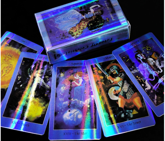 Небесное Таро голография - Holographic Tarot of Celestial. China (9420219)