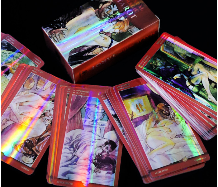 Таро Магия Наслаждений голография - Sexual Magic Holographic Tarot. China (9420223)
