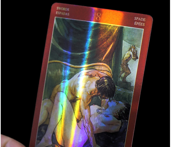 Таро Магия Наслаждений голография - Sexual Magic Holographic Tarot. China (9420223)