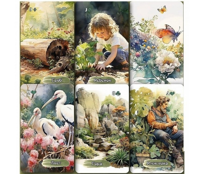 Садовий Оракул Ленорман - The Lenorman Garden Oracle (RU)