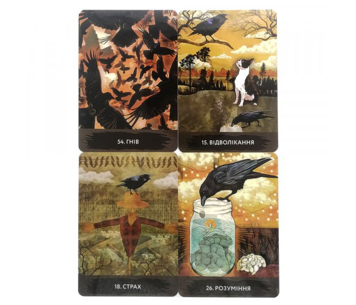 Оракул Міського Ворона - Urban Crow Oracle Cards (UA)