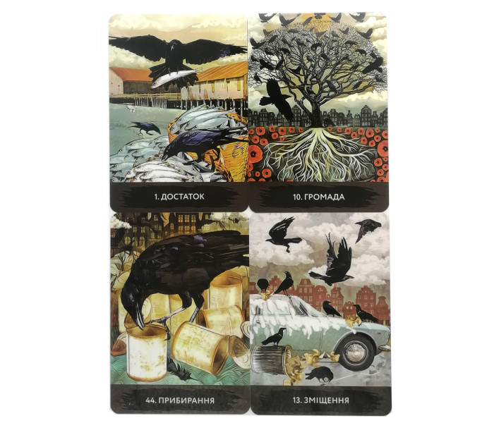 Оракул Міського Ворона - Urban Crow Oracle Cards (UA)