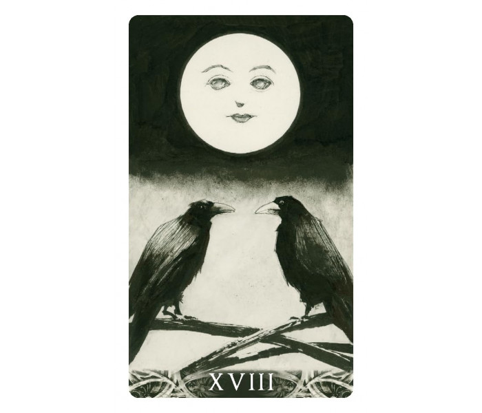 Мини Таро Ворон Смерти - Murder of Crows Mini Tarot . Lo Scarabeo