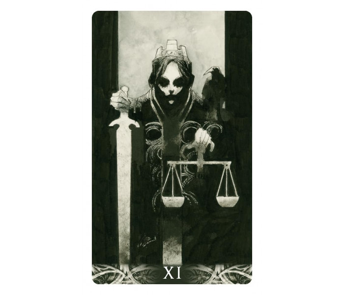 Мини Таро Ворон Смерти - Murder of Crows Mini Tarot . Lo Scarabeo
