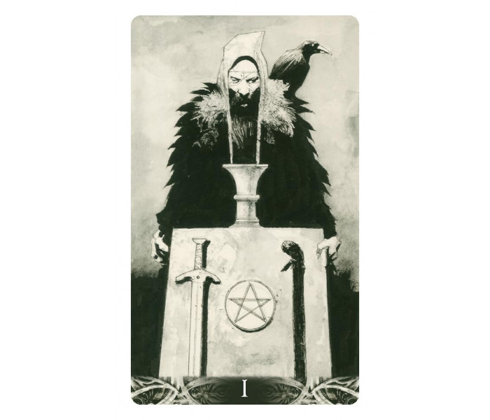 Мини Таро Ворон Смерти - Murder of Crows Mini Tarot . Lo Scarabeo