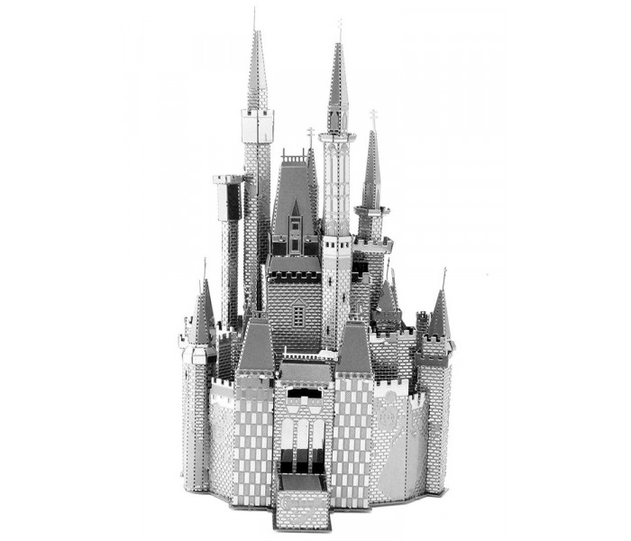 Збірна металева 3D модель Замок Попелюшки (№303). Китайський Metal Earth