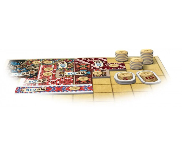 Настольная игра Печворк Украинский фольклор (Patchwork). Lord of Boards (LOB2412UA)