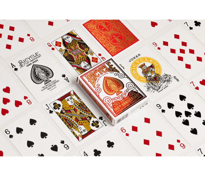 Игральные карты Bicycle 140th Anniversary