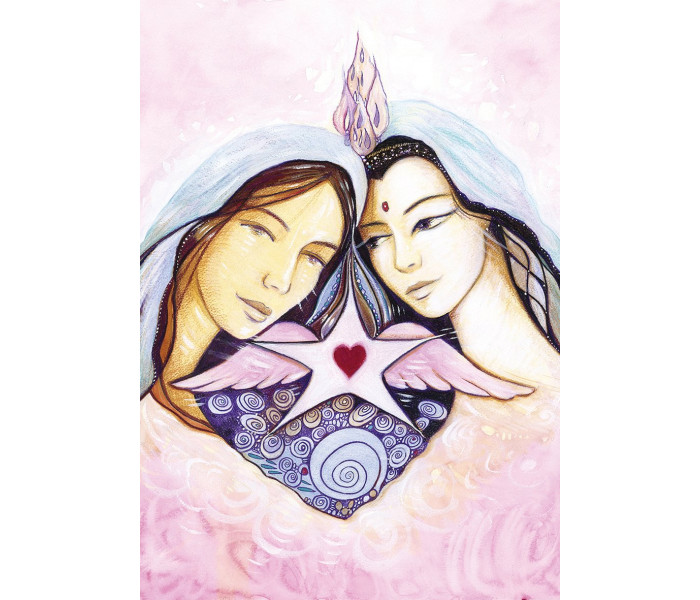 Карти Благословення та Ворожіння Намасте - Namaste Blessing and Divination Cards. Blue Angel