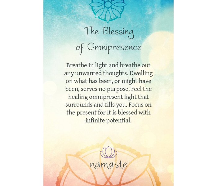 Карти Благословення та Ворожіння Намасте - Namaste Blessing and Divination Cards. Blue Angel