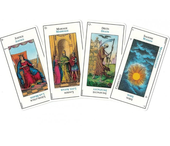 Египетское Таро Эттейлы (французское издание) – Grand Etteilla Ou Tarot Египетские карты French Edition. Cartamundi