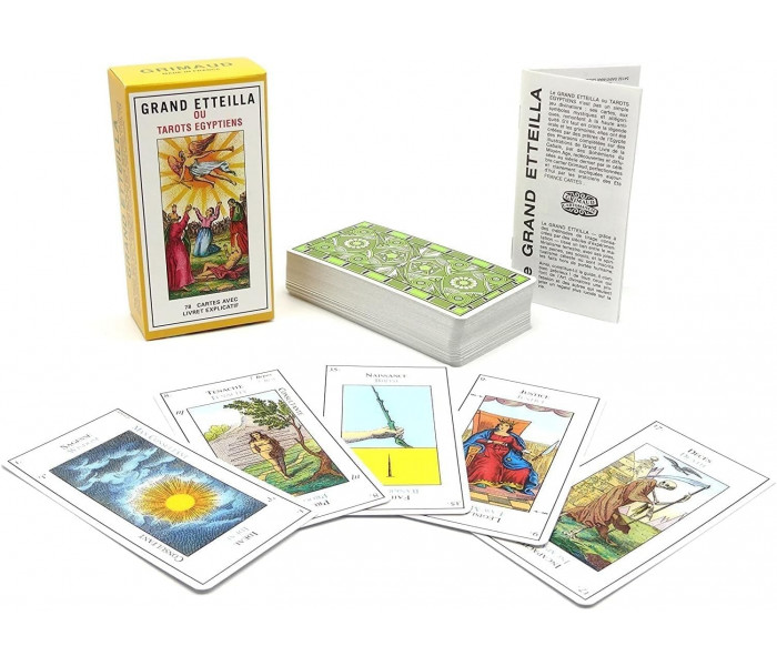 Египетское Таро Эттейлы (французское издание) – Grand Etteilla Ou Tarot Египетские карты French Edition. Cartamundi