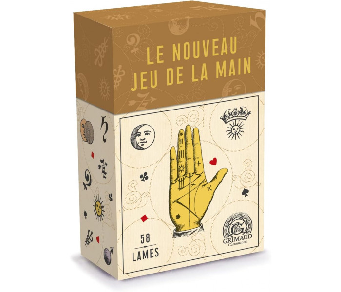Современная Гадательная Колода Руки (французское издание) - Le Nouveau Jeu de la Main Oracle cards French edition. Cartamundi