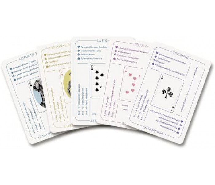 Карты Жозефины (французское издание) - Les Cartes a Jouer Divinatoires de Josephine Cards French Edition. Cartamundi