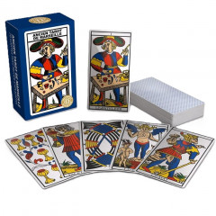 Мини Марсельское Таро (французское издание) – Mini Tarot de Marseille Cards French Edition. Cartamundi