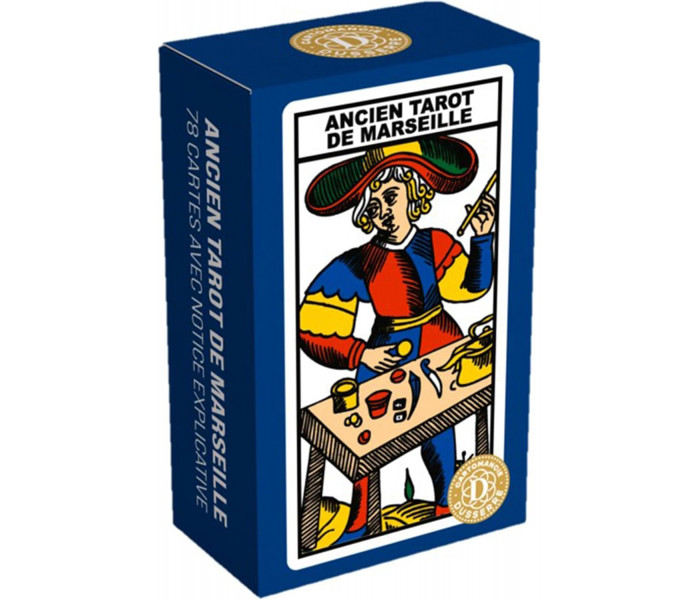 Мини Марсельское Таро (французское издание) – Mini Tarot de Marseille Cards French Edition. Cartamundi