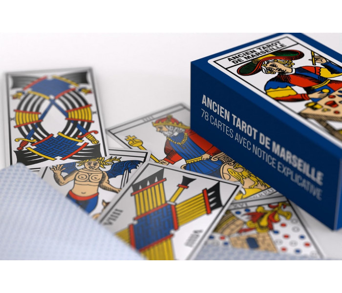 Мини Марсельское Таро (французское издание) – Mini Tarot de Marseille Cards French Edition. Cartamundi