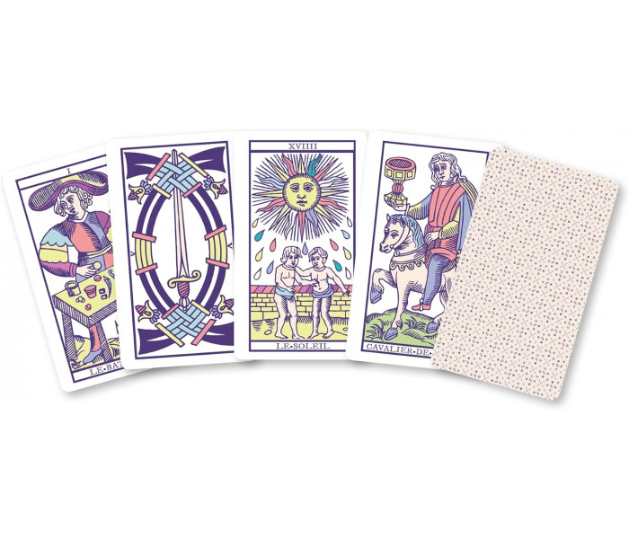 Таро Марселя и Беллинского Оракула – Minis Jeux Tarot de Marseille French edition. Cartamundi
