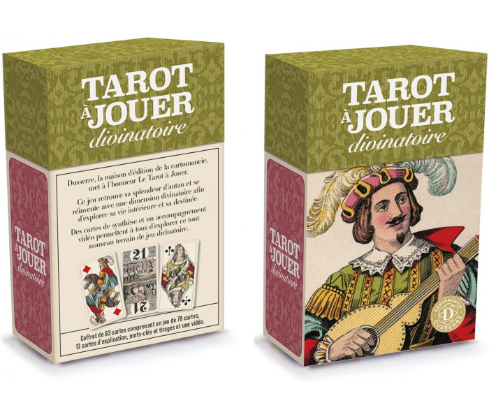 Таро Dusserre (Дюссер) – Tarot a Jouer divinatoire French edition. Cartamundi